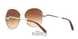 Chloé Chloe CARLINA CE119S rose gold brown/brown shaded (786) Sunglasses
