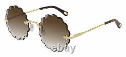 Chloé ROSIE CH0047S Gold/Brown Shaded 53/19/140 women Sunglasses