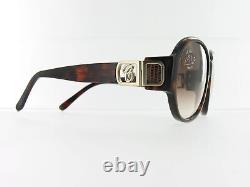 Chloe Women's CL2241 C02 Brown Tortoise Designer Round Eye Sunglasses $425