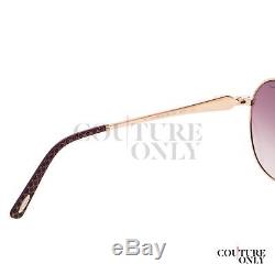Chopard SCH 870 Women Pink Aviators Pilot Sunglasses