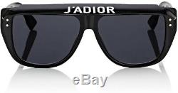 Christian DIOR CLUB 2 807/IR Black JADIOR Visor Women Sunglasses Authentic New