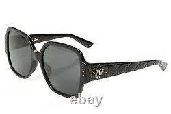 Christian Dior 284867 Lady Dior Studs 5f Sunglasses Black 57-17-140