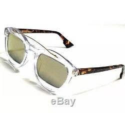 Christian Dior Mania 1 LWP/JO Crystal Havana Sunglasses Grey Gold Mirror Lens