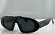 Christian Dior Oblique Sunglasses 8072k Black Frame Gray Lenses Brand New
