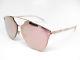 Christian Dior Reflected P Pixel Pink/gold Pixel Mirror Sunglasses 100% Uv