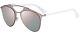 Christian Dior Reflected Pink White/grey Rose Gold Mirror (m2q/0j) Sunglasses