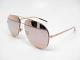 Christian Dior Split 1 0000j Gold With Rose Gold Mirror Sunglasses