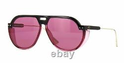 Christian Dior Women's DIORCLUB3-3H2 Eclat 61mm Black Pink Sunglasses