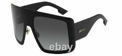 Christian Dior Women's DiorSoLight1 8079O Black Sunglasses Gray Gradient 60mm