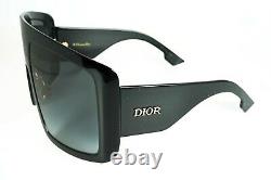 Christian Dior Women's DiorSoLight1 8079O Black Sunglasses Gray Gradient 60mm