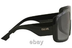 Christian Dior Women's Dior So Light1 8079O Black Sunglasses Gray Gradient 60mm