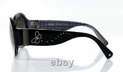 Coach Women's Black'S487A' Jeweled Oversized Sunglasses 139587