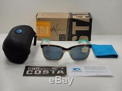 Costa Del Mar ANA Women's Polarized Sunglasses Gray 580P Lens ANA105 OGP NEW