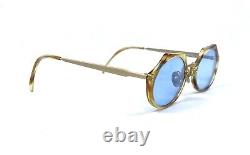 Crazy Cat Eye Sunglasses 1970s Italy Genuine Wink Zephyr Honey. Gold Ultra Rare