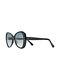 Cutler&cross Authentic Black Tie Butterfly 52 Mm Sunglasses. Made In Italy