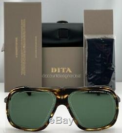 DITA ENDURANCE 79 Sunglasses Blackwood Black Iron G-15 Green Lens DTS104-60-02