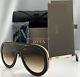 Dita Endurance 88 Sunglasses Black 18k Gold Brown Gradient Lenses Dts-55-01 Nwt