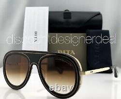 DITA ENDURANCE 88 Sunglasses DTS107-55-01 Black Gold Frame Brown Gradient Lens