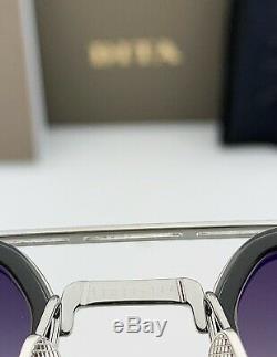 DITA FLIGHT EIGHT Sunglasses Silver Gray Frame Gray Gradient Lens DTS134-53-01