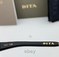 DITA MACH EIGHT Sunglasses DTS400-A-01 Matte Black Gold Brown Gradient Lens NEW