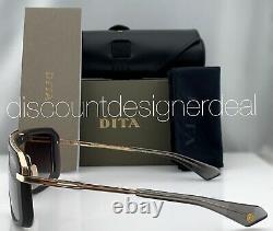 DITA MACH EIGHT Sunglasses DTS400-A-02 Crystal Gray Pale Gold Gray Gradient NEW