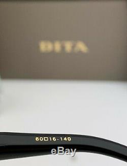 DITA MIDNIGHT SPECIAL Sunglasses Gold Frame Gold Mirror Lens DRX-2010-L-GLD-BLK