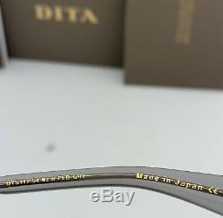 DITA RIKTON TYPE 402 Sunglasses DTS117-02 Pale Gold Blue Chromatic Lens