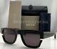 Dita Sekton Square Sunglasses Dts122-53-01 Black Frame Yellow Gold Gray Lens New