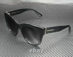DOLCE & GABBANA DG4270 501 8G Black Grey Gradient 55 mm Women's Sunglasses