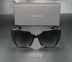 DOLCE & GABBANA DG4348 501 8G Black Grey Gradient 54 mm Women's Sunglasses