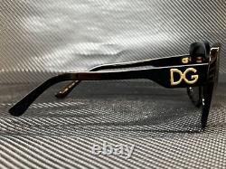 DOLCE & GABBANA DG4385 501 8G Black Square 58 mm Women's Sunglasses