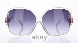 Diane Von Furstenberg 161305 Women DVF510S Clear/Pink Oversized Sunglasses 62mm