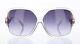 Diane Von Furstenberg 161305 Women Dvf510s Clear/pink Oversized Sunglasses 62mm