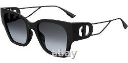 Dior 30Montaigne1 Women's Black Oversize Sunglasses 30MONTA1S 0807 1I Italy