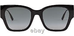 Dior 30Montaigne1 Women's Black Oversize Sunglasses 30MONTA1S 0807 1I Italy