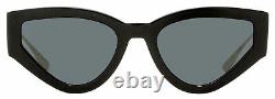 Dior Cateye Sunglasses CatStyleDior 1 8072K Black/Gold 53mm
