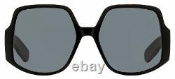 Dior Square Sunglasses InsideOut 1 8072K Black 57mm