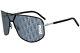 Dior Sunglasses Diorultra 807-7r 68mm Black / Grey Decor Lens