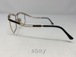 Dior Vienna Germany 1478 49 61-14-125 Navy/Gold Metal Sunglasses Frame /W54