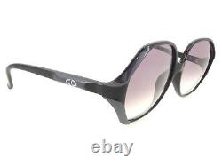 Dior sunglasses Black Grey Woman Authentic Used T1657