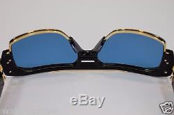 Dita Grandmaster Four Drx -2060-b -nvy- Gld 58 18k Gold Sunglasses