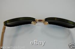 Dita Mach Two Titanium Matte Black & Gold Drx 2031-f 12k Gold -60 Sunglasses