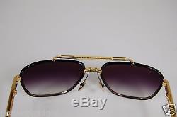 Dita Victoire Titanium Drx -2049 B Black 18 K Gold Sunglasses. 60-16