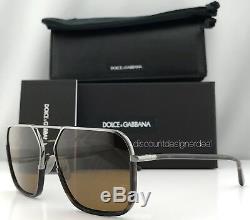 Dolce & Gabbana DG 2193J ROYAL Sunglasses 04/73 Ruthenium Havana/Brown 59mm