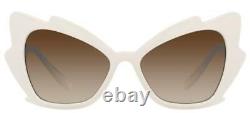 Dolce & Gabbana DG 6166 White/Brown Shaded 57/18/140 women Sunglasses