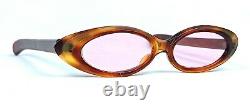 Fabulous Cat Eye Sunglasses 1950s France Genuine Unusual Vintage Frame NOS