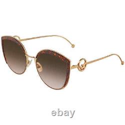 Fendi Brown Gradient Cat Eye Ladies Sunglasses FF 0290/S 0VH8 58 FF 0290/S 0VH8