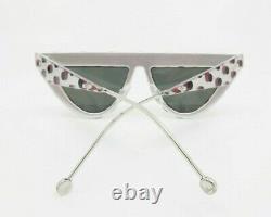 Fendi Triangular, Mirror Lens, Women Sunglasses, New withCase FF 0371/S 53mm