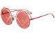 Fendi Womens Sunglasses Ff0285/s C9a/0l Red Frame With Rose Pink Lens Brand New