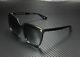 Gucci Gg0022s 001 Black Cat Eye Women's Authentic Sunglasses 57mm